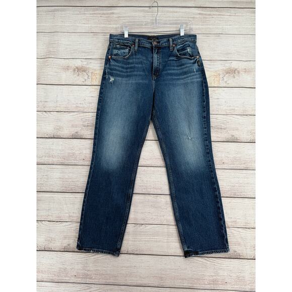 Silver Jeans Co Frisco Straight Jeans Mens 31x30 Blue Medium Wash Denim - Picture 1 of 12